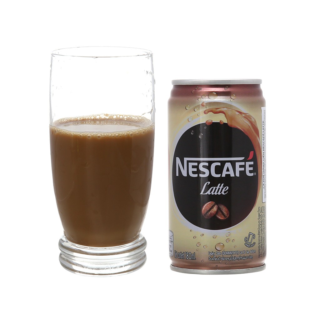 Cà Phê Uống Liền -Cà Phê Lon 180ml Nescafe 4 Vị CHÍNH HÃNG