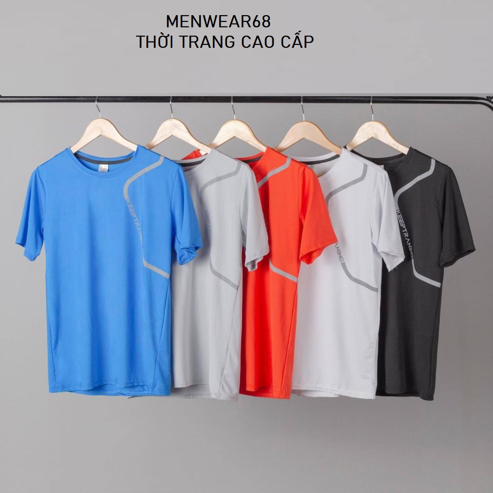 Bộ Quần Áo Thể Thao Nam Thun Lạnh MEN WEAR 68 Cao Cấp 5 Màu Vải Mềm Cực Mát