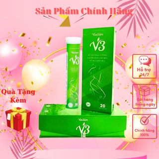 Viên sủi giảm cân vinslim v3 chính hãng hộp 20 viên -xvg