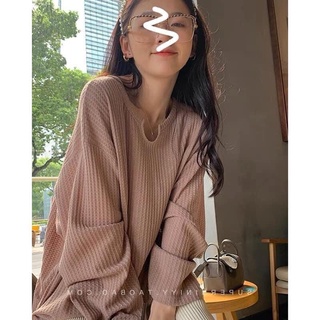 ÁO LEN MỎNG TAY DÀI FORM OVERSIZE KÈM ẢNH THẬT