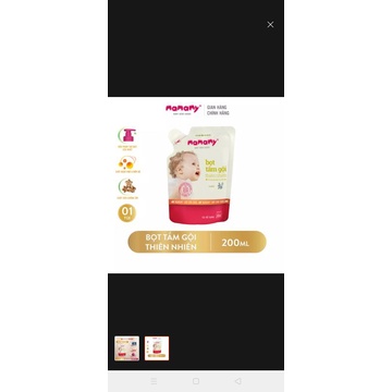 bọt tắn gội mamamy túi 200ml