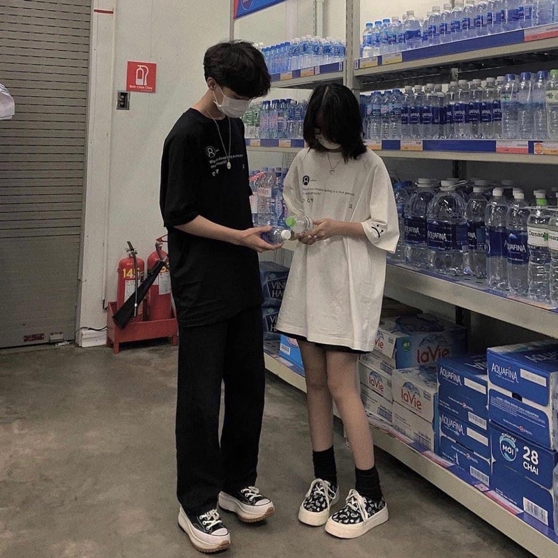 Rẻ vô địch Áo thun cotton tay lỡ dáng rộng sadboiz máy ảnh , Áo sadboiz máy ảnh