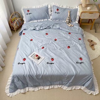 Chăn ga và gối đũi chăn trần - dâu tay mẫu mới luis bedding chăn ga gối đệm