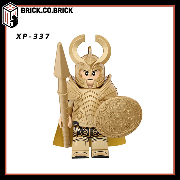 Đồ chơi lắp ráp minifigure và non lego - Mô hình MCU Thor's Asgardian Warriors, Berserkers- Hela Undead Soldiers- KT1044