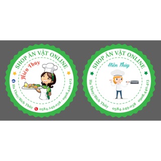 In tem theo yêu cầu combo 3m