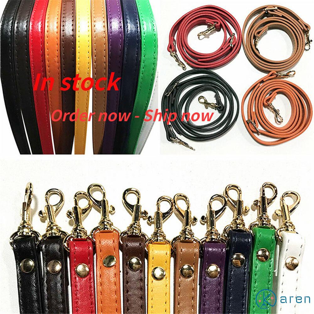 Dây đeo túi xách bằng da có thể điều chỉnh kích thước 120cm tùy chọn màu sắc