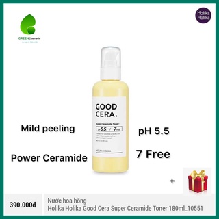 Nước hoa hồng Dưỡng Ẩm Trắng Da Good Cera Super Ceramide Toner Dưỡng Ẩm dành cho da khô, da nhạy cảm, da thường