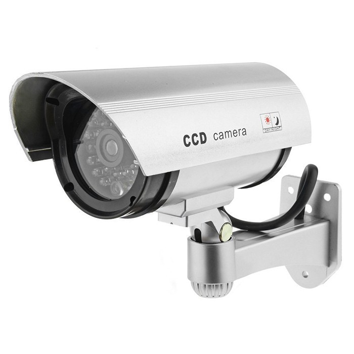 Camera mô hình mã  C1, camera chống trộm, camera giả kiểu mới CCD mô phỏng có đèn báo và dây điện