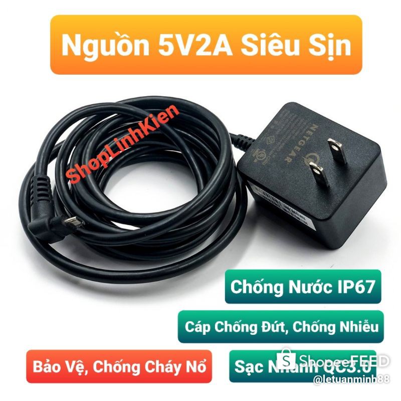 Sạc Nhanh 3.0 Cho Điện Thoại Siêu Nhanh, Dây Siêu Bền