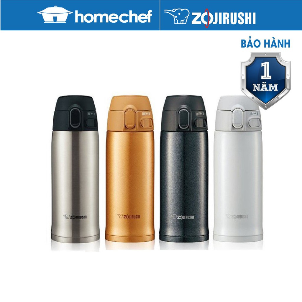 Bình giữ nhiệt inox cao cấp Zojirushi 480/600ml, an toàn sức khỏe, hàng chính hãng, thương hiệu Nhật Bản SM-TA48/SM-TA60