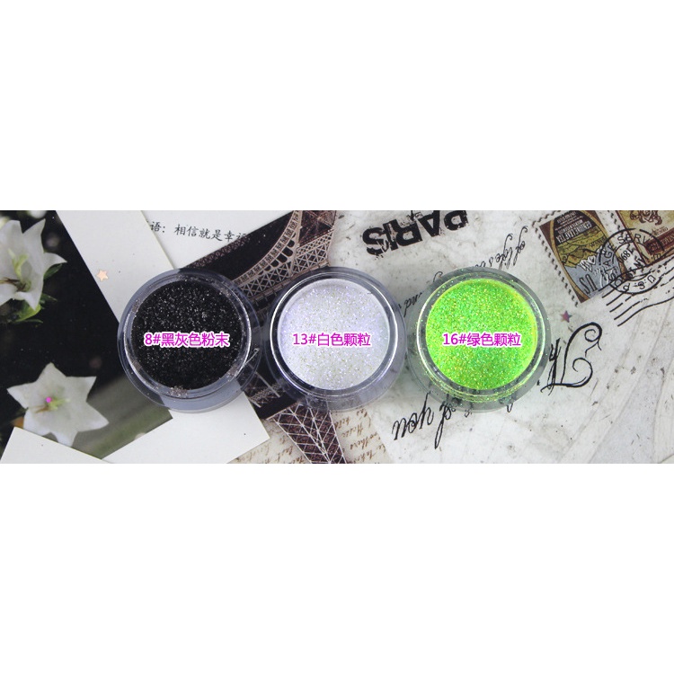 Trang Điểm Sân Khấu Hộp Đêm Bột Phấn Mắt Đơn Sắc Meixier Phấn Cao Ngôi Sao Năm Cánh Làm Móng Sequins | BigBuy360 - bigbuy360.vn