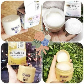 Kem ngày Hadalabo 100g và kem đêm 50g Nhật Bản Nội địa chính hãng
