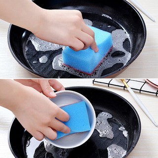 Set 10 Miếng Bọt Biển Rửa Chén Tiện Lợi