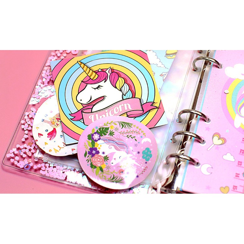 Sổ planner Itoya Unicorn full bộ, khổ A5/A6