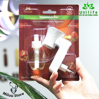 Máy khuếch tán mùi hương [TINH DẦU QUẾ TÁO 30ml], khử mùi hôi thú cưng trong nhà, sản phẩm chính hãng BH 12 tháng