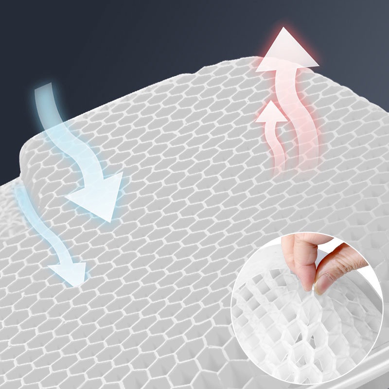 Lót ghế ô tô SEAMETAL bằng silicon thoáng khí tiện dụng