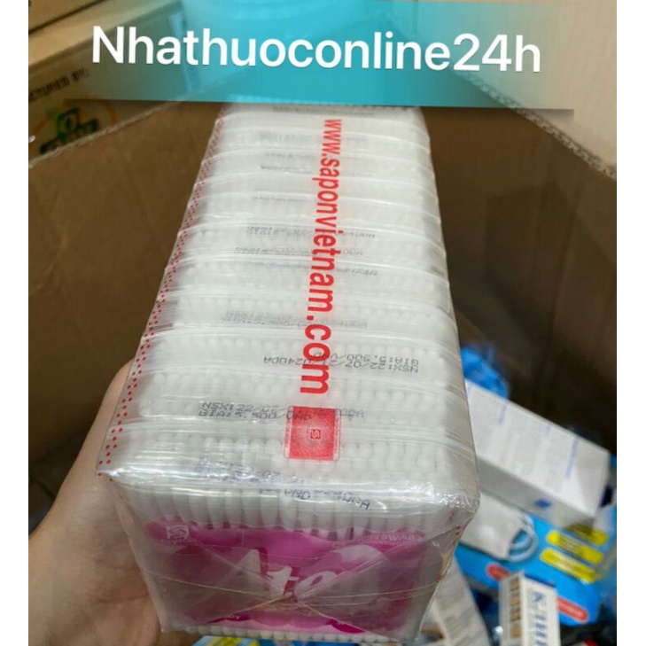 Tăm bông ngoáy tai trẻ em ATEN