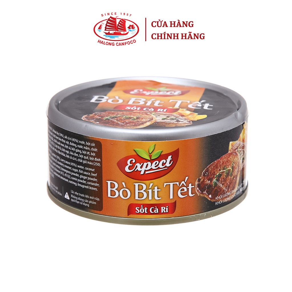 Bò Bít Tết Sốt Cà Ri Expect 150G Đồ Hộp Hạ Long