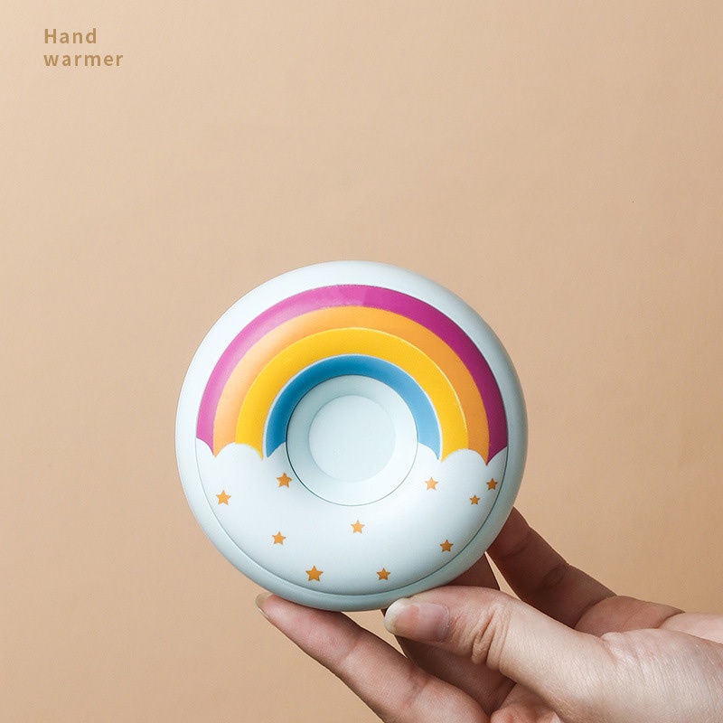 Đệm Sưởi Ấm Tay Hình Bánh Donut 3 Bánh Răng Mini Tiện Dụng