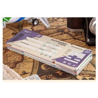 GIẤY NOTE FLIGHT TICKET