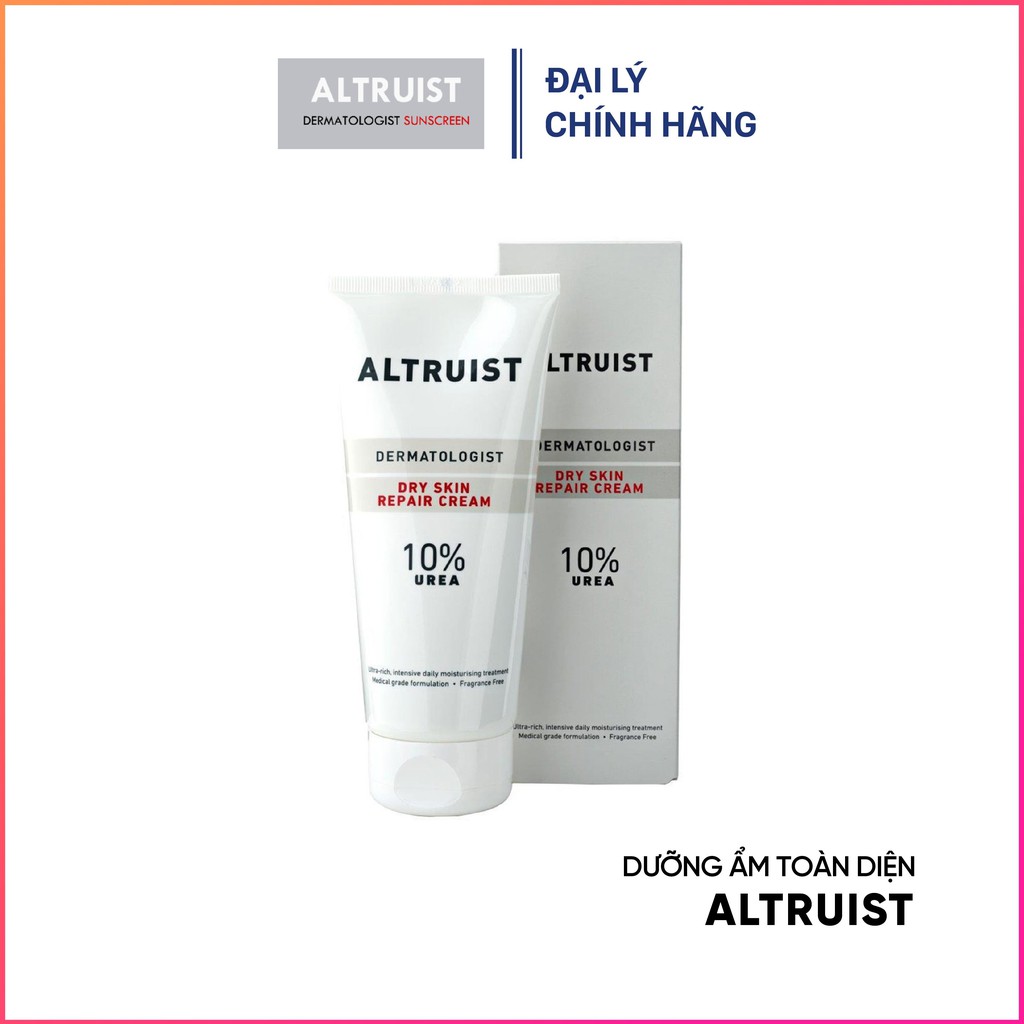Kem dưỡng cấp ẩm phục hồi da khô Altruist Dermatologist Dry Skin Repair Cream 10% Urea - 200 ml