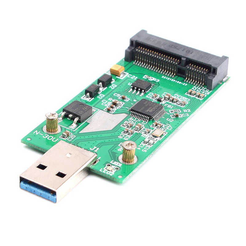 Card chuyển đổi Mini USB 3.0 sang PCIE mSATA