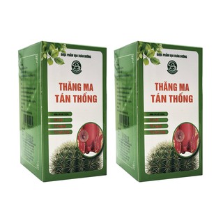 [Combo 2 hộp] Hỗ trợ bệnh trĩ, cải thiện Trĩ nội, Trĩ ngoại, Trĩ hỗn hợp - Thăng Ma Tán Thống