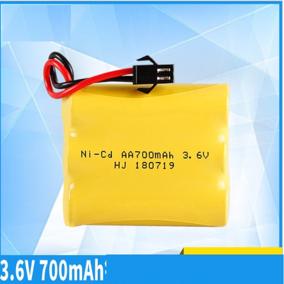 Pin 3.6v 700mah Ni Cd Pin sạc đồ chơi điều khiển giá sỉ