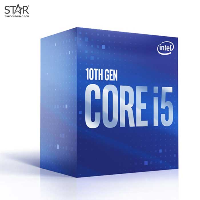 CPU Intel Core i5 10400 (2.90 Up to 4.30GHz, 12M, 6 Cores 12 Threads) Box Công Ty