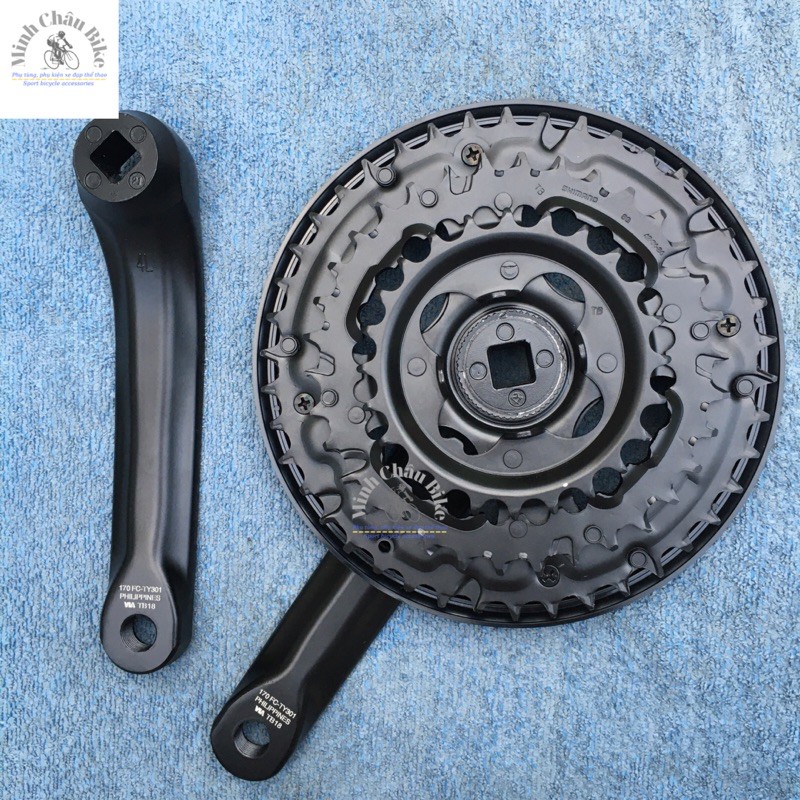 Đùi đĩa xe đạp Shimano FC - TY301  170L