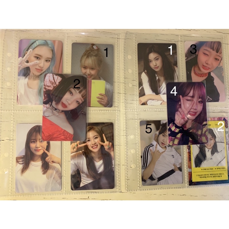 card nhóm Weki Meki