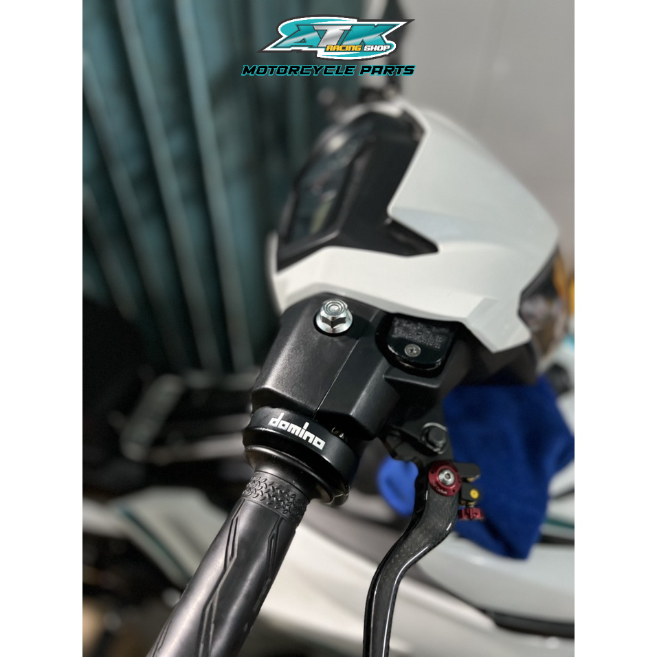 Ốc chân kính gương xe máy trụ V2 10ly mẫu thái salaza găng thuận ngược cho các dòng xe Yamaha Honda inox 304 sáng bóng