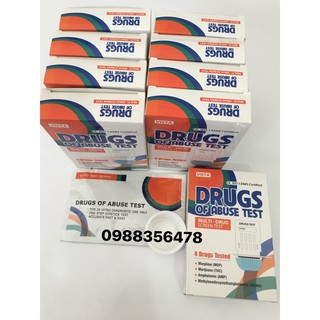 QUE THỬ MA TUÝ TỔNG HỢP 4 CHÂN DRUGS OF ABUSE TEST.