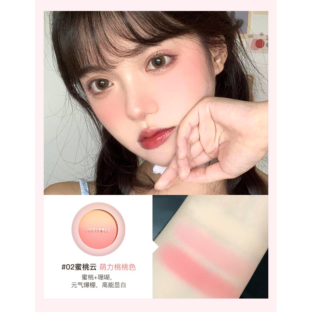 (hàng Mới Về) Phấn Má Hồng Judydoll Màu Gradient Trang Điểm Nhẹ Nhàng | BigBuy360 - bigbuy360.vn