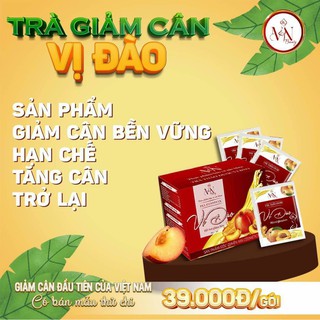 Trà giảm béo vị đào- giảm cân an toàn hiệu quả- một hộp (HÀNG CHÍNH HÃNG)