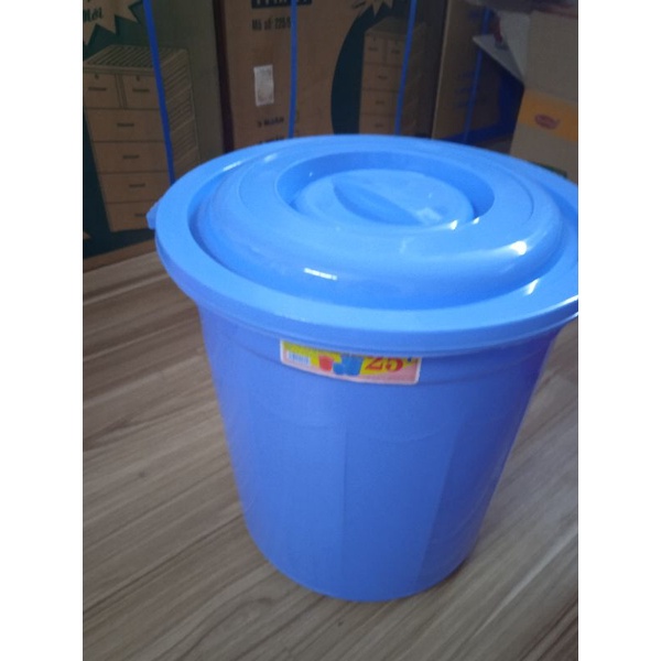 Thùng nhựa tròn có nắp Việt Nhật câc cỡ 25L/35L/50L/60