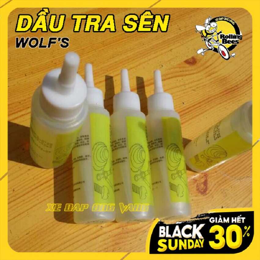 Dầu tra xích xe đạp WOLF'S Hàng Chính Hãng