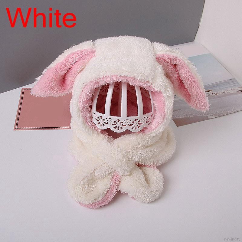 Mũ trùm đầu dệt kim thời trang cho bé dễ thương