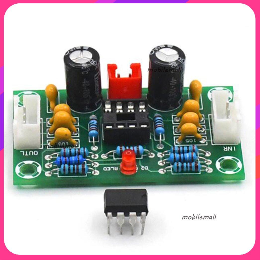 Mini Preamp Op Amp Module Amplifier Dual Channel NE5532 Preamplifier