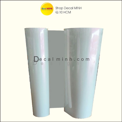 Decal Trắng Ngọc Trai Cao Cấp