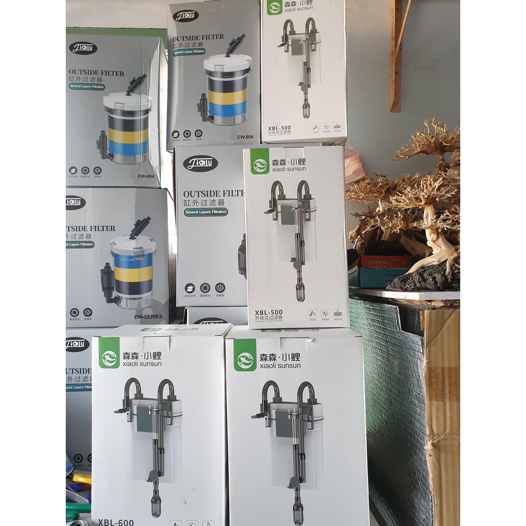 LỌC TREO CHO HỒ CÁ CẢNH, HỒ THỦY SINH SUN SUN XBL 300/400/500/600 THẾ HỆ MỚI THIẾT KẾ ĐẸP GIÁ RẺ BỀN