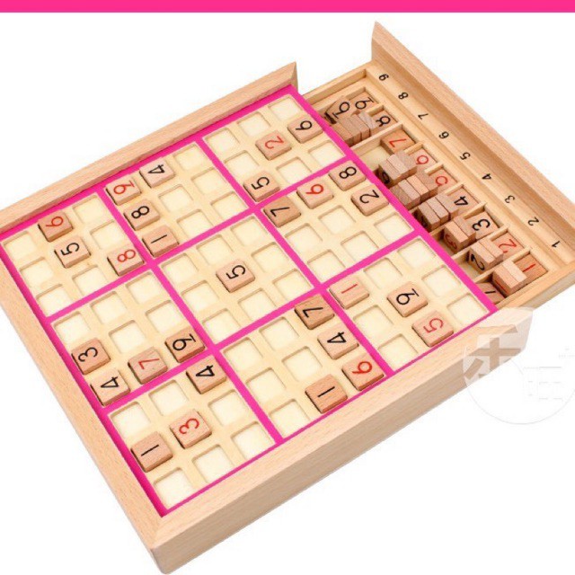 Bộ đồ chơi gỗ phát triển trí tuệ SUDOKU