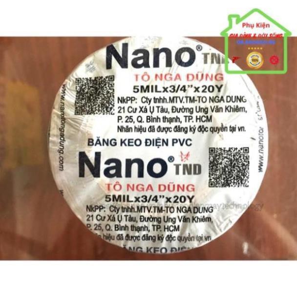 [ XẢ KHO ] Băng dính điện Nano loại 10Y và 20Y [ BH 1 NĂM ]
