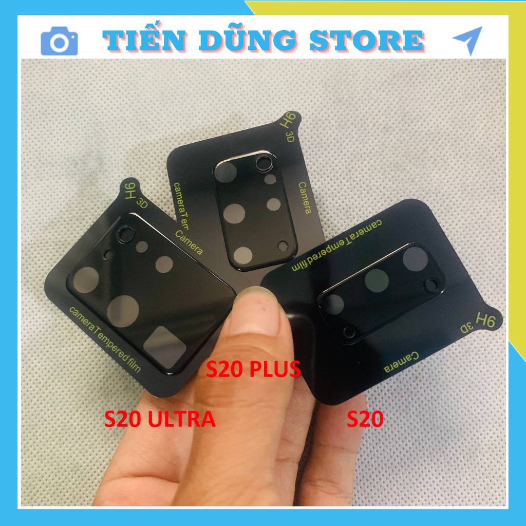 Kính cường lực camera Samsung S20,S20 FE,S20 Plus,S20 Ultra giúp bảo vệ cam chụp hình đẹp