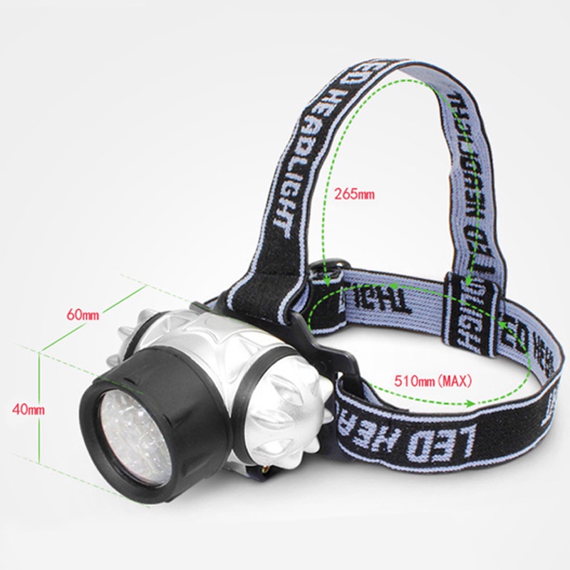 Đèn Pin Đội Đầu Giá Rẻ L7 9 Bóng Led 4 Chế Độ Sáng Dùng Đi Cắm Trại, Soi Nhái, Đạp Xe, Câu Cá