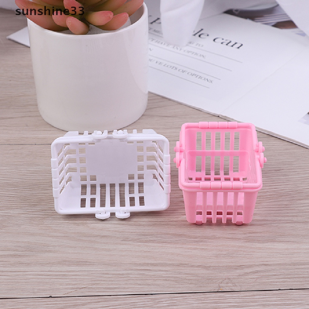 1 Giỏ Xách Tay Mua Sắm Siêu Thị Mini Cho Nhà Búp Bê
