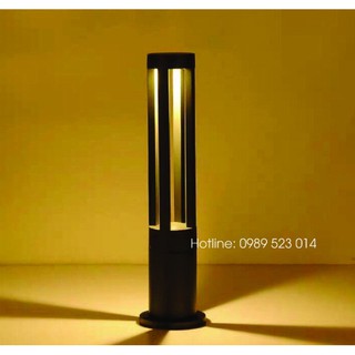Đèn Trụ Sân Vườn Đẹp Hiện Đại Cao Cấp H265 - H400mm - H600 - H800 - 12w Tích Hợp Led Siêu Sáng