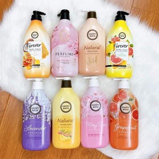 Sữa tắm cao cấp Happy Bath 900ml Hàn Quốc