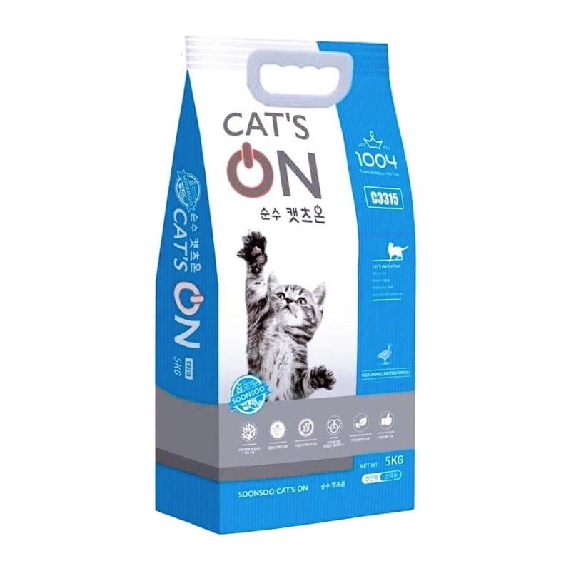 THỨC ĂN HẠT CHO MÈO MỌI LỨA TUỔI | CAT'S ON | CHIẾT 1KG |