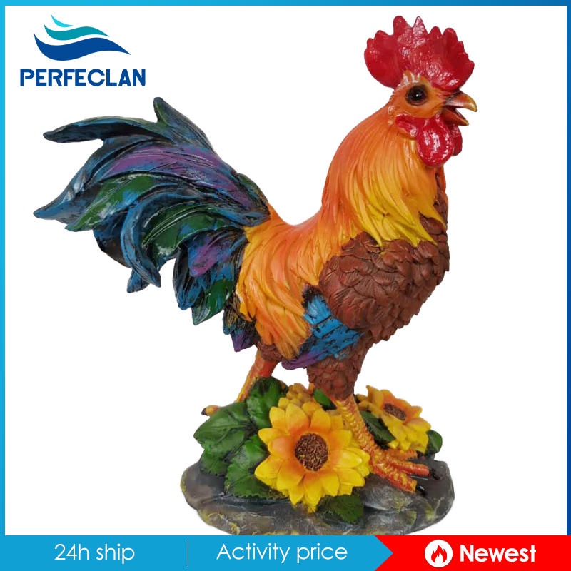 [Perfeclan] Tượng Điêu Khắc Gấu Nâu 9 Inch Trang Trí Sân Vườn Ngoài Trời